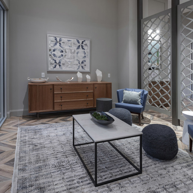 Blu27 - Comfortable Seating in the Community Lounge