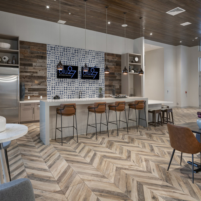 Blu27 - Dining Space in the Community Lounge