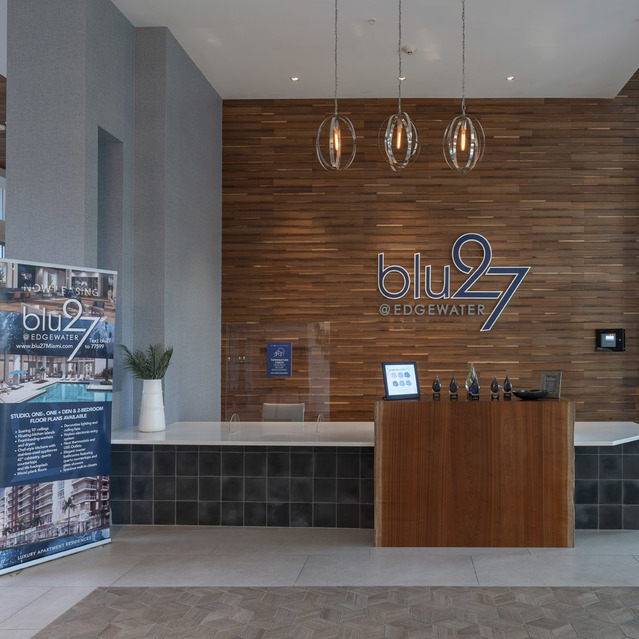 Blu27 - Reception Area