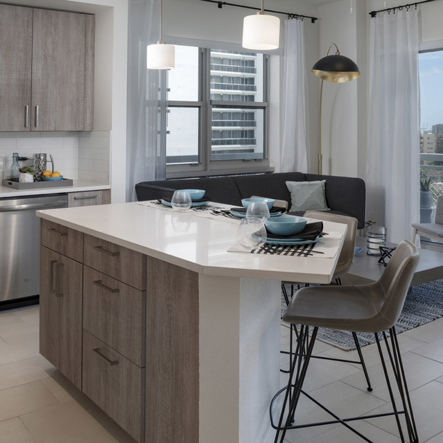 Blu27 - Well-lit Interior Space of an Apartment Home