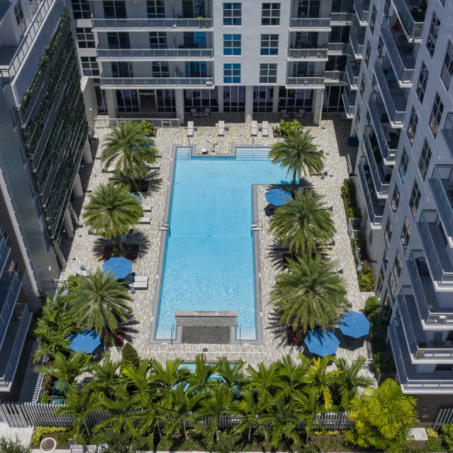 Blu27 - Aerial View of the Swimming Pool