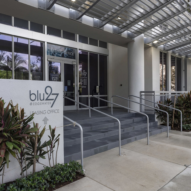Blu27 - Entrance to the Property Building